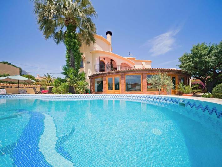 Appartement de vacances pour 4 personnes, avec Terrasse ainsi que Jardin et Piscine à Calpe