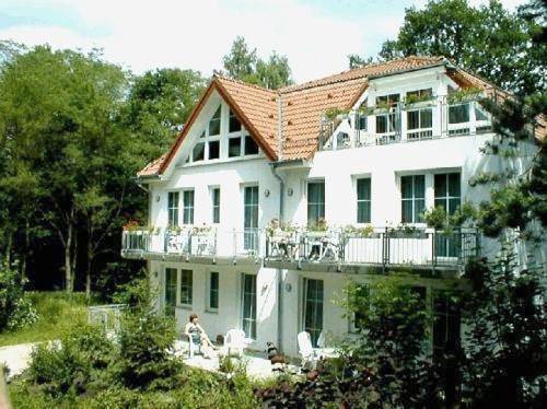 Ferienhaus für 3 Personen, mit Terrasse und Garten sowie Ausblick in Mühlenbecker Land