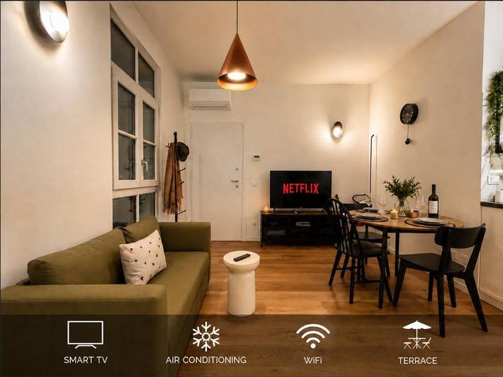 Ferienwohnung für 2 Personen, mit Balkon