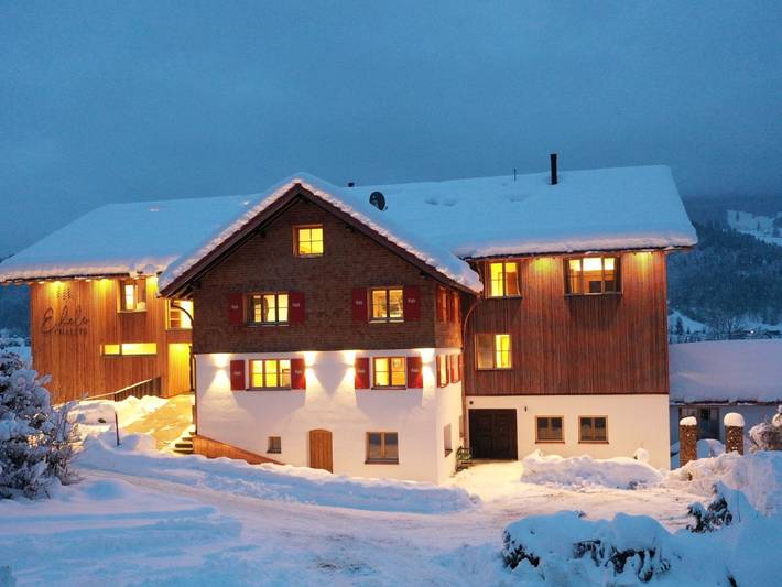 Hütte für 4 Personen, mit Whirlpool und Garten, kinderfreundlich in Oberstaufen - 3