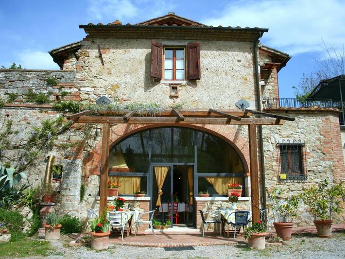 Villa per 8 persone, con Terrazza e Giardino nonché Piscina a Rapolano Terme