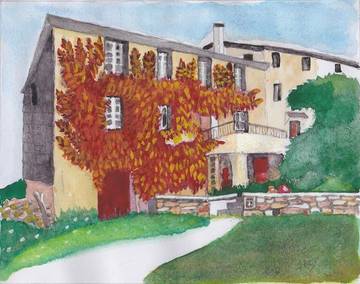 Gîte pour 6 personnes, avec vue et jardin à Saint-Pierre-de-Trivisy