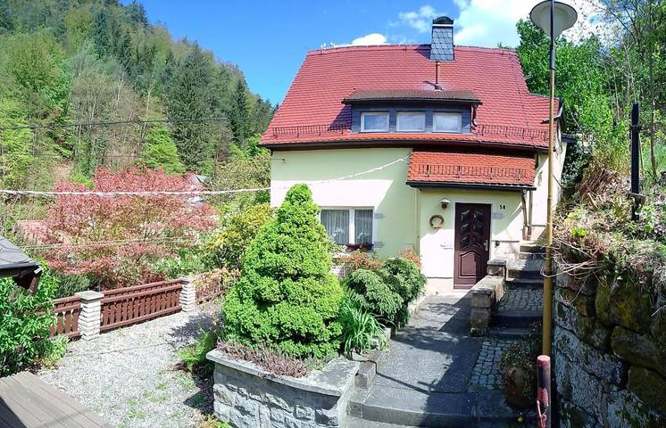 Ferienhaus für 5 Personen, mit Ausblick und Garten sowie Terrasse in Bad Schandau - 2