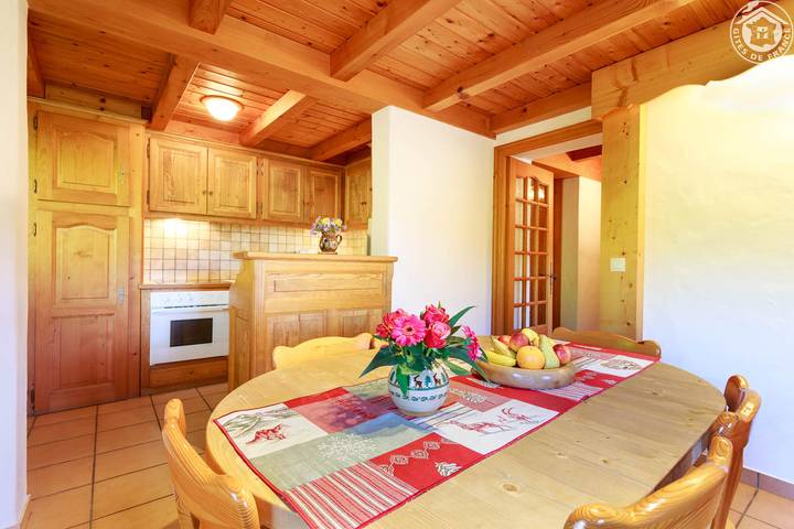 Gîte pour 6 personnes, avec jardin à Flumet - 4