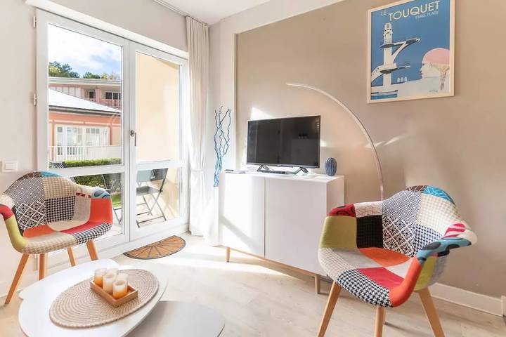 Gîte pour 5 personnes, avec terrasse et piscine dans Parc équestre du Touquet Paris-Plage - 3