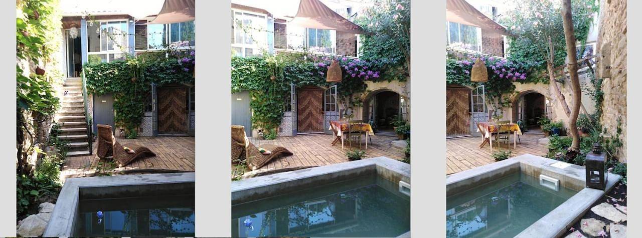 Maison d’hôte pour 2 personnes, avec Balcon et Terrasse ainsi que Jardin et Vue