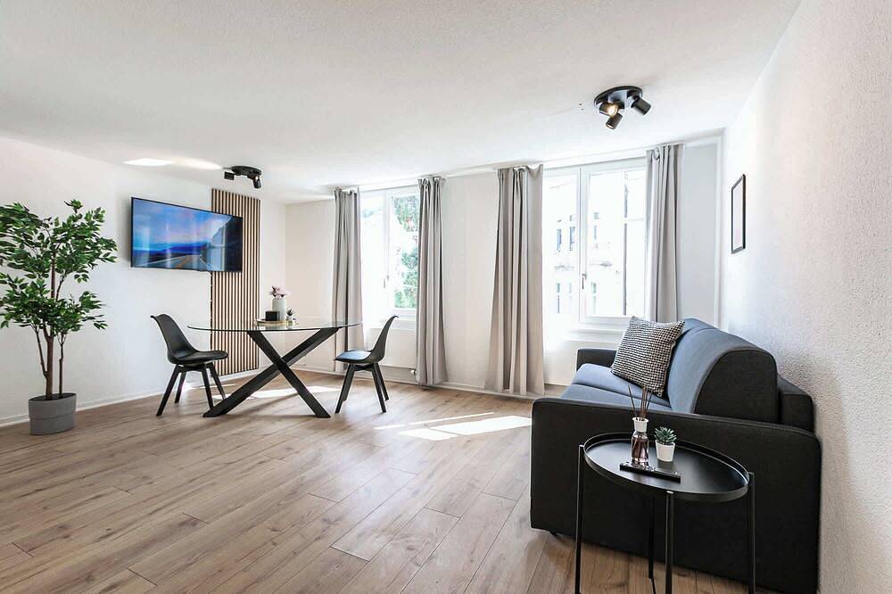 Entire apartment, Book2stay 2-room apartment #7 Altmann up to 4 persons in St. Gallen, Lake Constance (Switzerland)