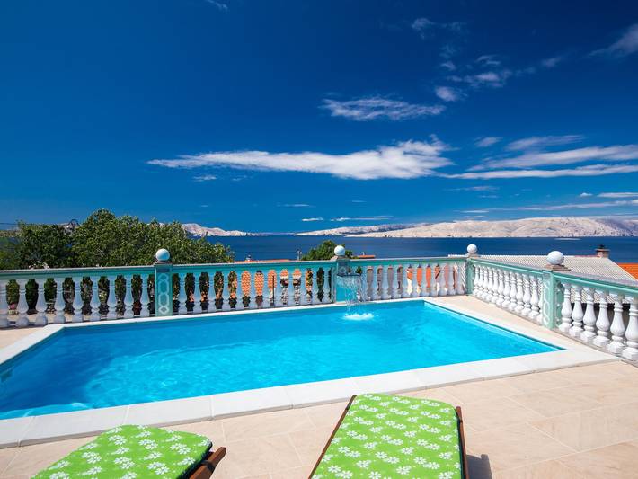 Ferienwohnung für 4 Personen, mit Garten und Pool sowie Terrasse in Senj - 2