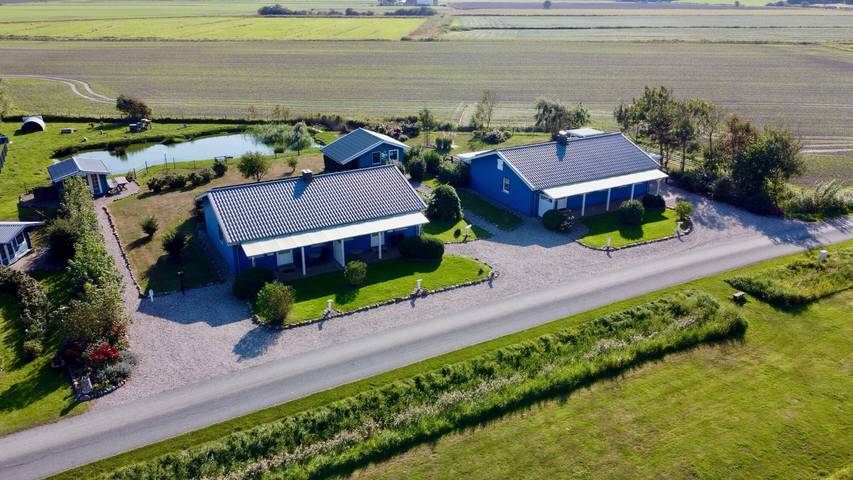 Ferienhaus für 6 Personen, mit Garten und Seeblick in Emmelsbüll-Horsbüll