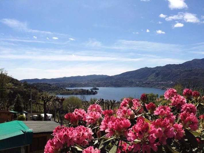 Wohnwagen für 2 Personen, mit Terrasse und Ausblick am Ortasee - 2