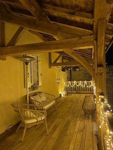 Chambre d’hôte pour 2 personnes, avec jardin à Mareuil