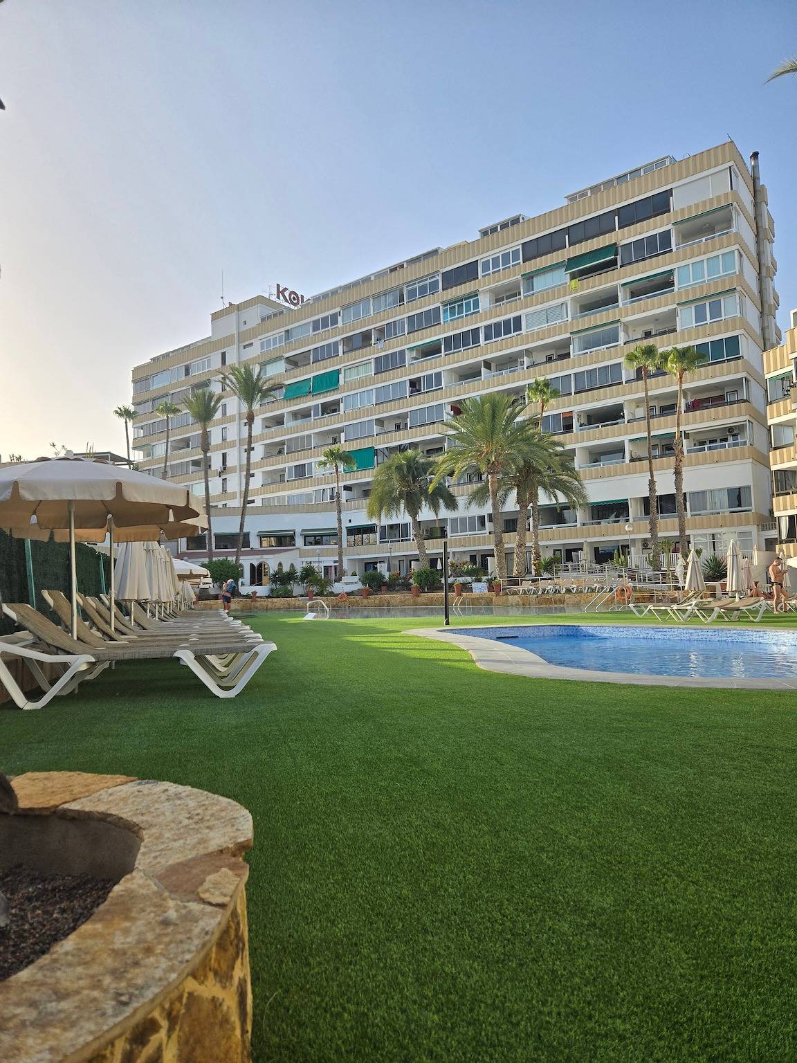 Hel enrumslägenhet, Studio för 2 Personer med trädgård in Maspalomas, San Bartolomé de Tirajana