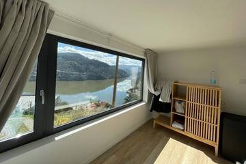 Gîte pour 6 personnes, avec balcon et jardin dans Ribadouro