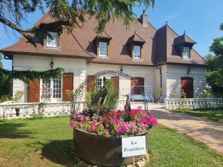 Appartement de vacances pour 4 personnes, avec Terrasse ainsi que Jardin et Vue