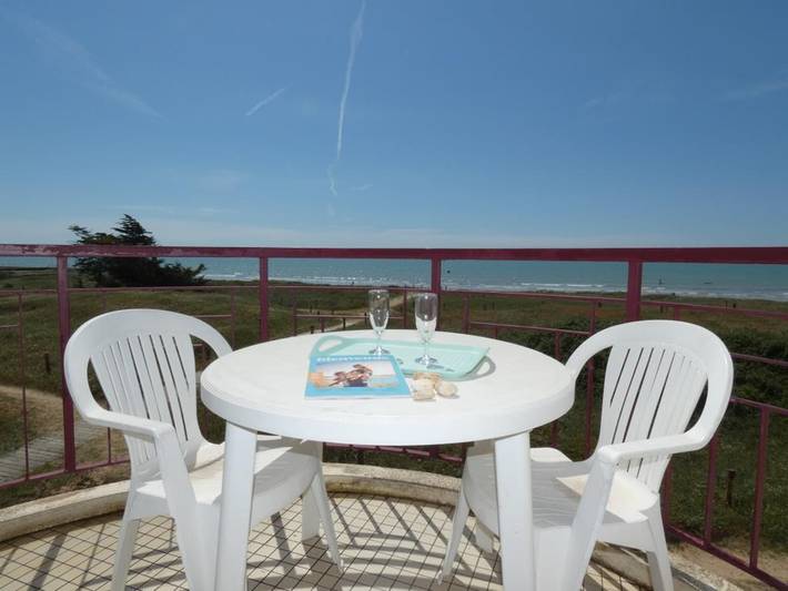 Location de vacances pour 2 personnes, avec balcon à Notre-Dame-de-Monts