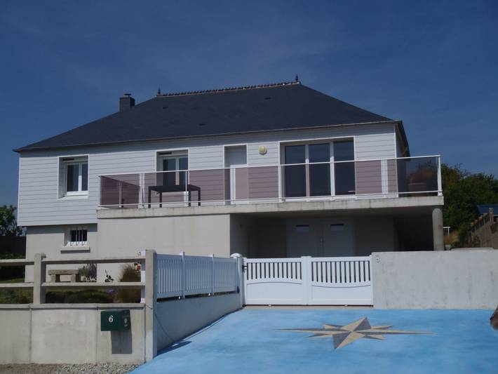 Maison de vacances pour 5 personnes, avec Terrasse et Jardin à Portbail