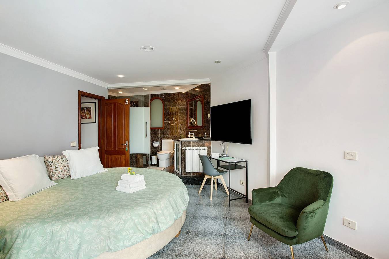 Appartement entier, Appartement de vacances "Carmelo Y Carmela 5" avec jardin partagé et Wi-Fi in San José del Álamo, Teror