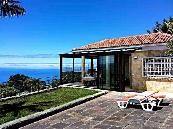 Casa rural para 7 personas, con terraza además de piscina y jardín en Valle de la Orotava