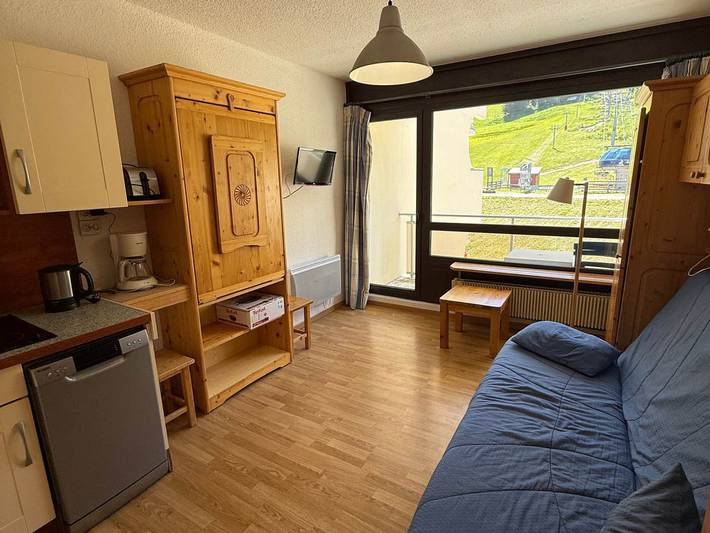 Gîte pour 4 personnes, avec Balcon dans Office De Tourisme Des Sept Laux
