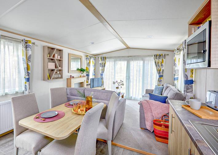 Caravan for 6 people in Yorkshire