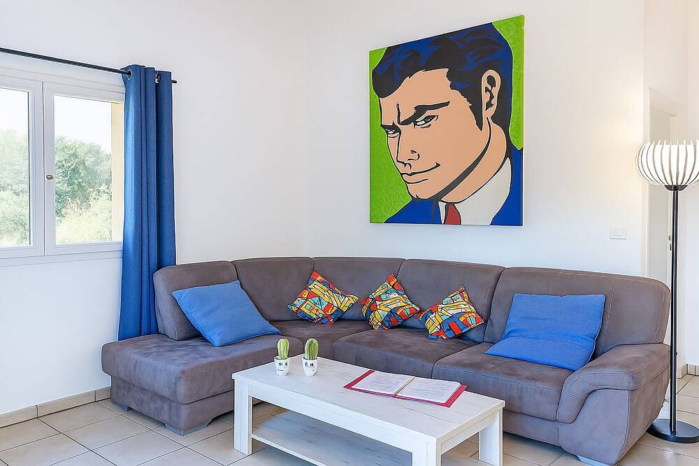 Appartement entier, T3 indépendant pour 4 personnes dans villa avec grand jardin, Clim, Wifi in Porto-Vecchio, Arrondissement de Sartène