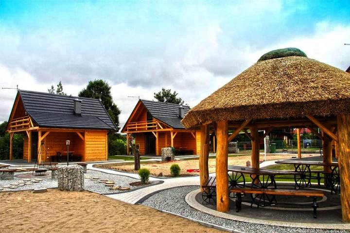Ferienhaus für 6 Personen, mit Garten und Seeblick