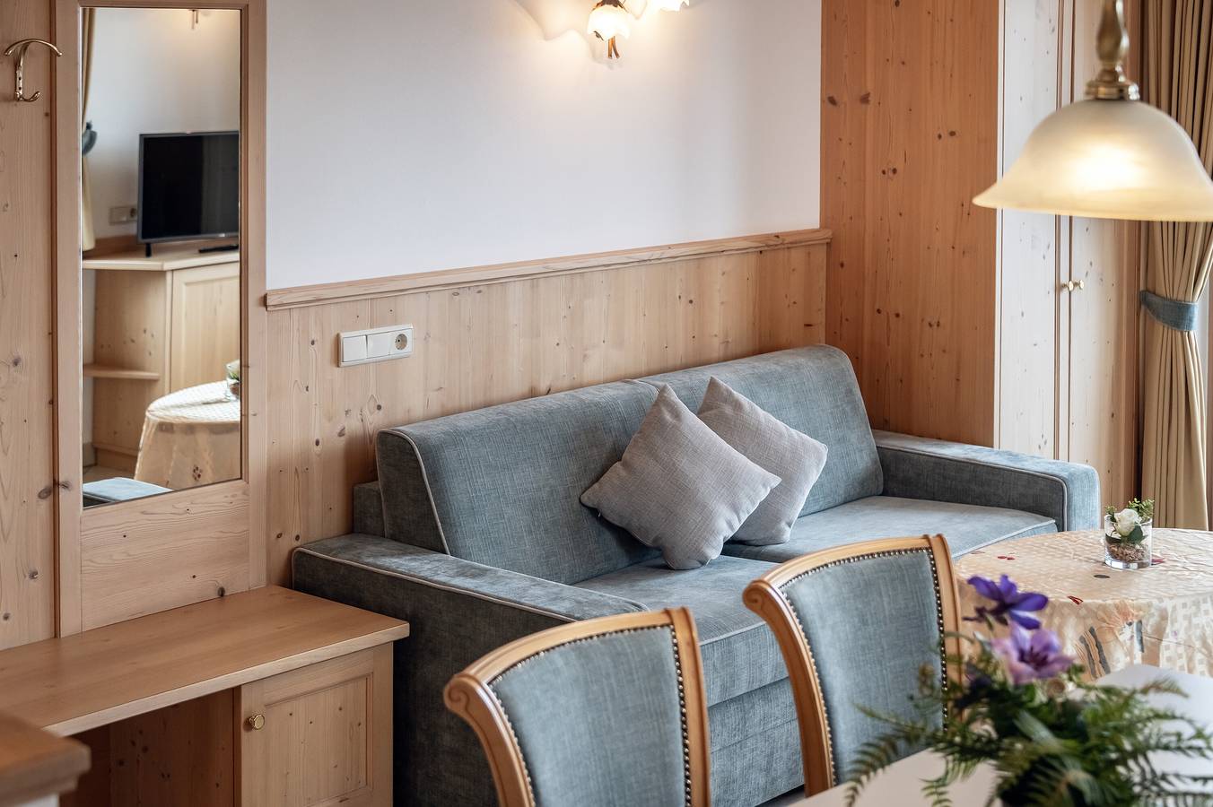 Ganze Wohnung, 'Residenz Diana Ferienwohnung 201' mit Bergblick, Balkon und Wlan in Terenten, Dolomiti Superski