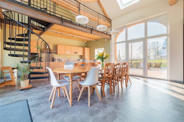 Location de vacances pour 11 personnes, avec terrasse et jardin dans l' Aisne - 4