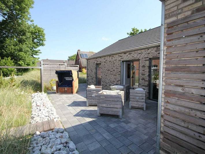 Ferienhaus für 6 Personen, mit Terrasse und Sauna, mit Haustier in Tating