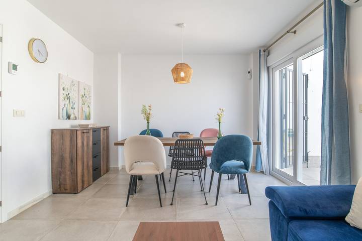 Ferienhaus 'Casa Panorama' – mit Gemeinschaftspool und Meerblick in Vejer de la Frontera, Costa de la Luz