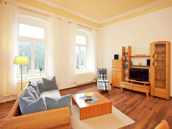 Ferienhaus für 8 Personen, mit Terrasse und Garten im Erzgebirge - 3