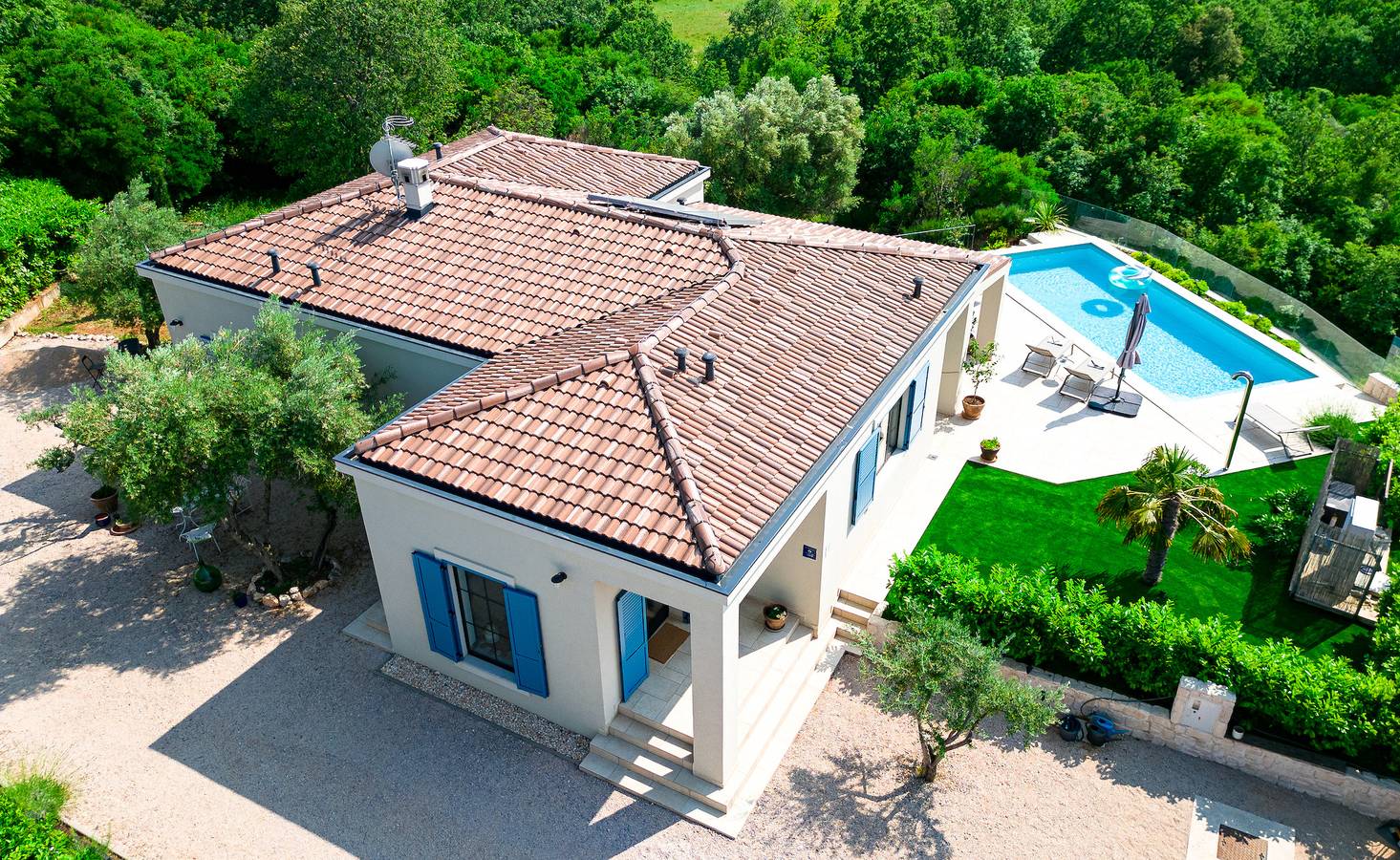 Villa Terossa in Pinezici, Krk