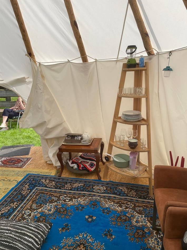 Ganze Wohnung, Camping Pieterom - Tipitent in Drenthe