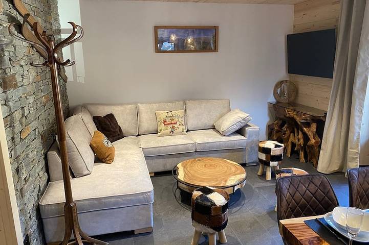 Location de vacances pour 8 personnes, avec balcon dans Val-Cenis