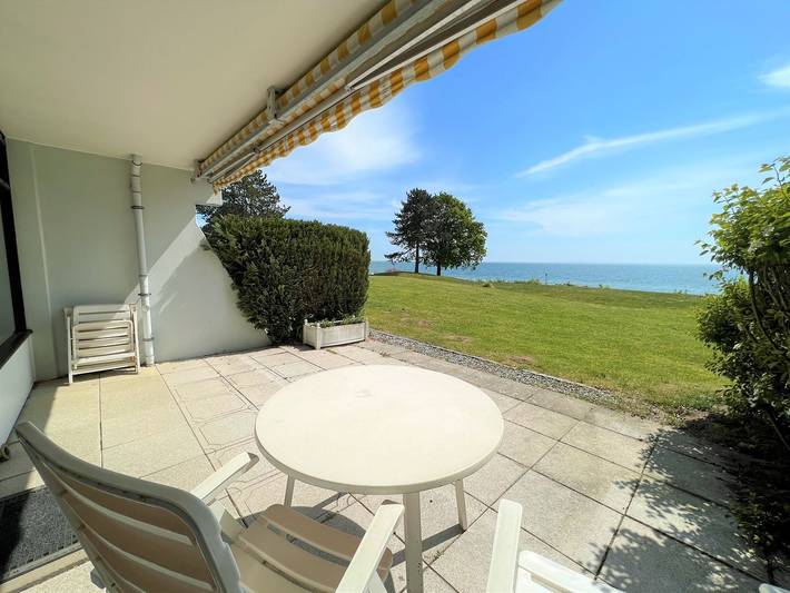 Ferienwohnung mit Meerblick für 4 Personen, mit Terrasse