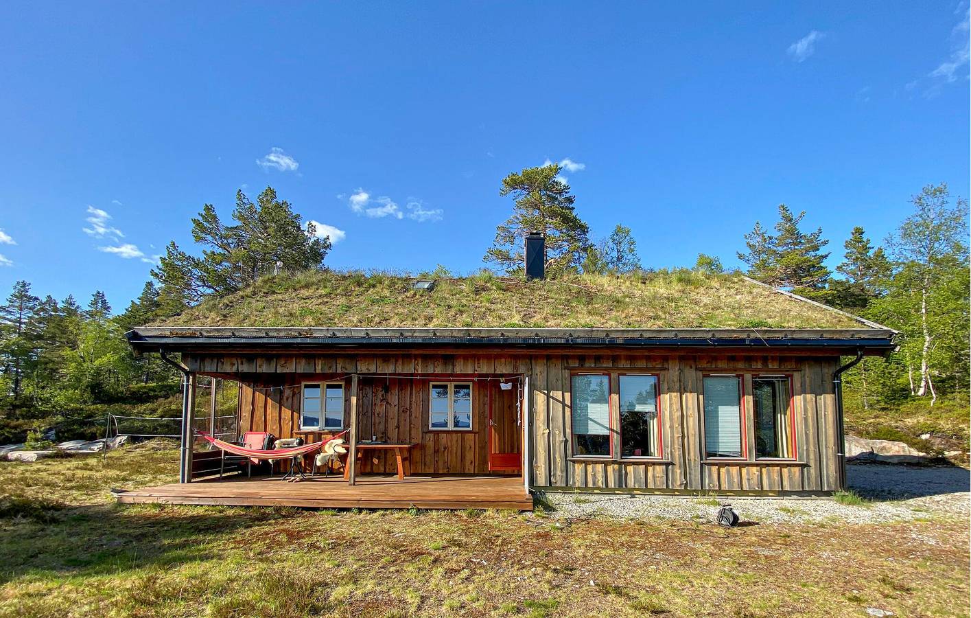 Ferienhaus für 6 Personen mit Garten in Åmli