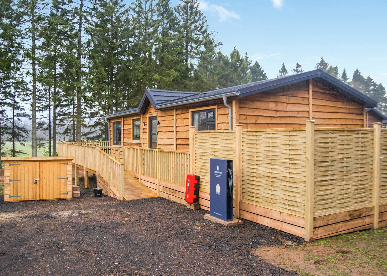 Kingfisher Lodge in Scottish Borders