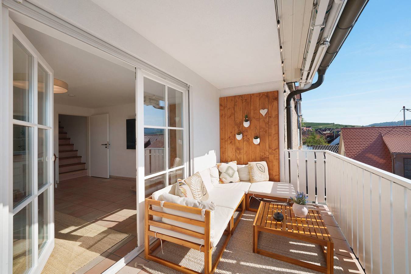 Ferienhaus 'Burkheim' mit Balkon, Wi-Fi und privatem Fitnessraum in Burkheim, Vogtsburg im Kaiserstuhl