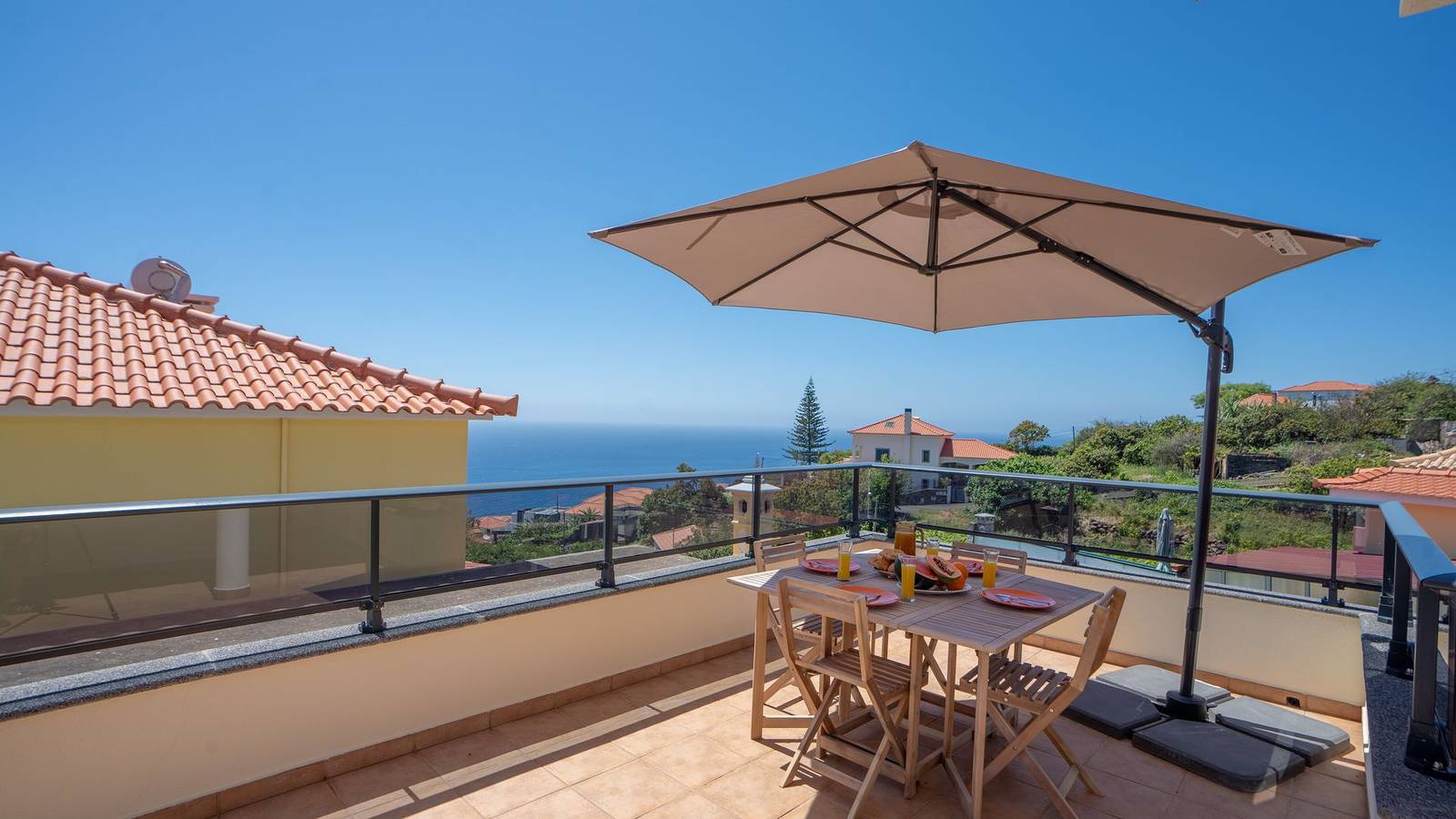 Ferienhaus für 4 Personen mit Meerblick in Gaula, Madeira