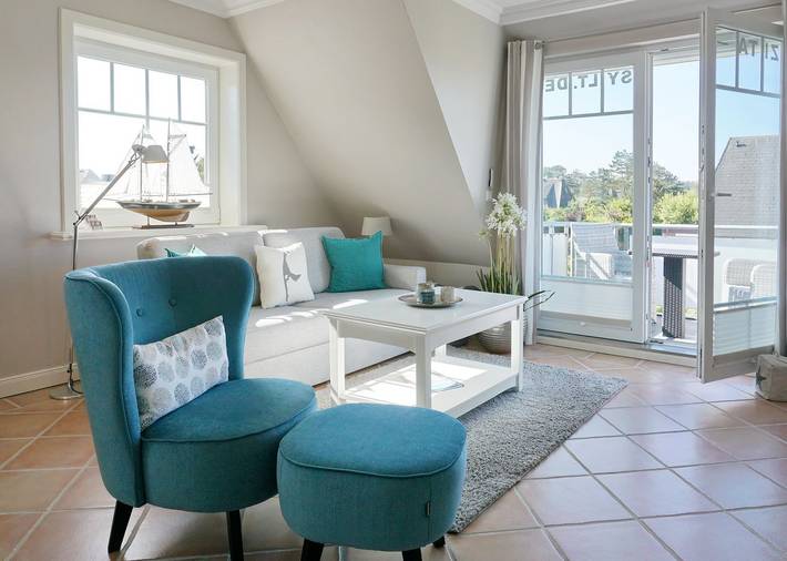 Ferienwohnung für 2 Personen, mit Balkon - 1