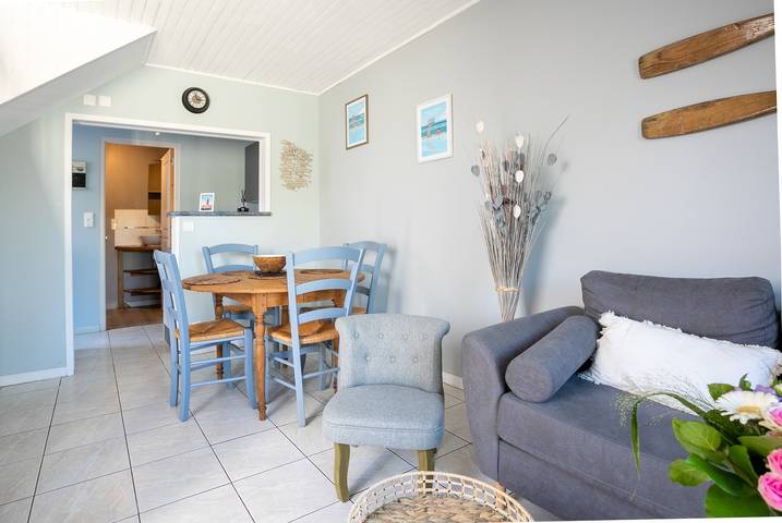 Maison de vacances "Joisalig" avec terrasse privée in Saint-Quay-Portrieux, Côte de Goëlo