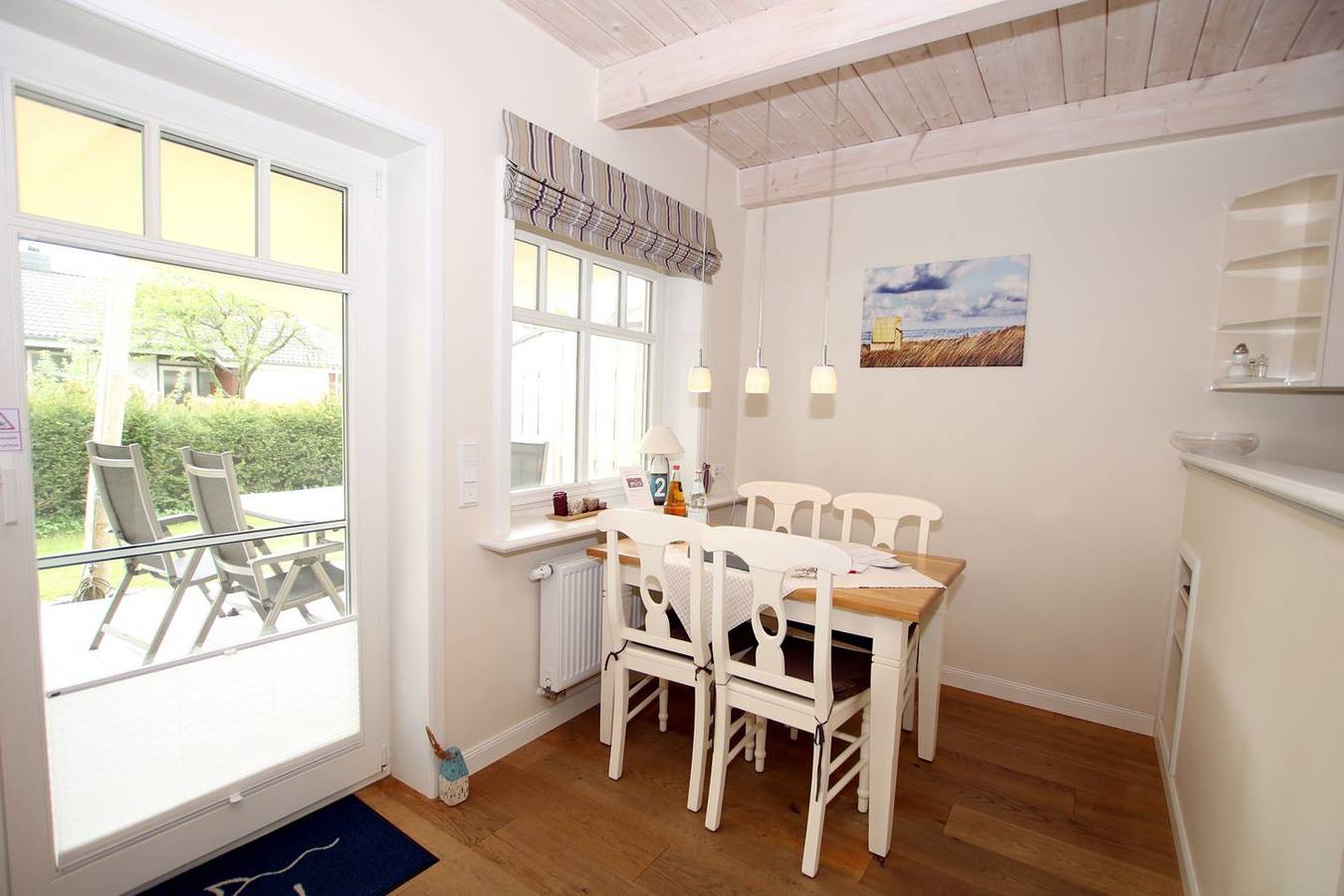 Komfortables 5 Sterne Ferienhaus mit ca. 55 qm Wohnfläche im Erdgeschoss in Wyk auf Föhr (Stadt), Wyk auf Föhr