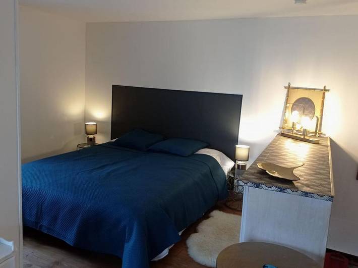 Maison de vacances pour 3 personnes, avec Balcon et Terrasse ainsi que Jardin et Vue