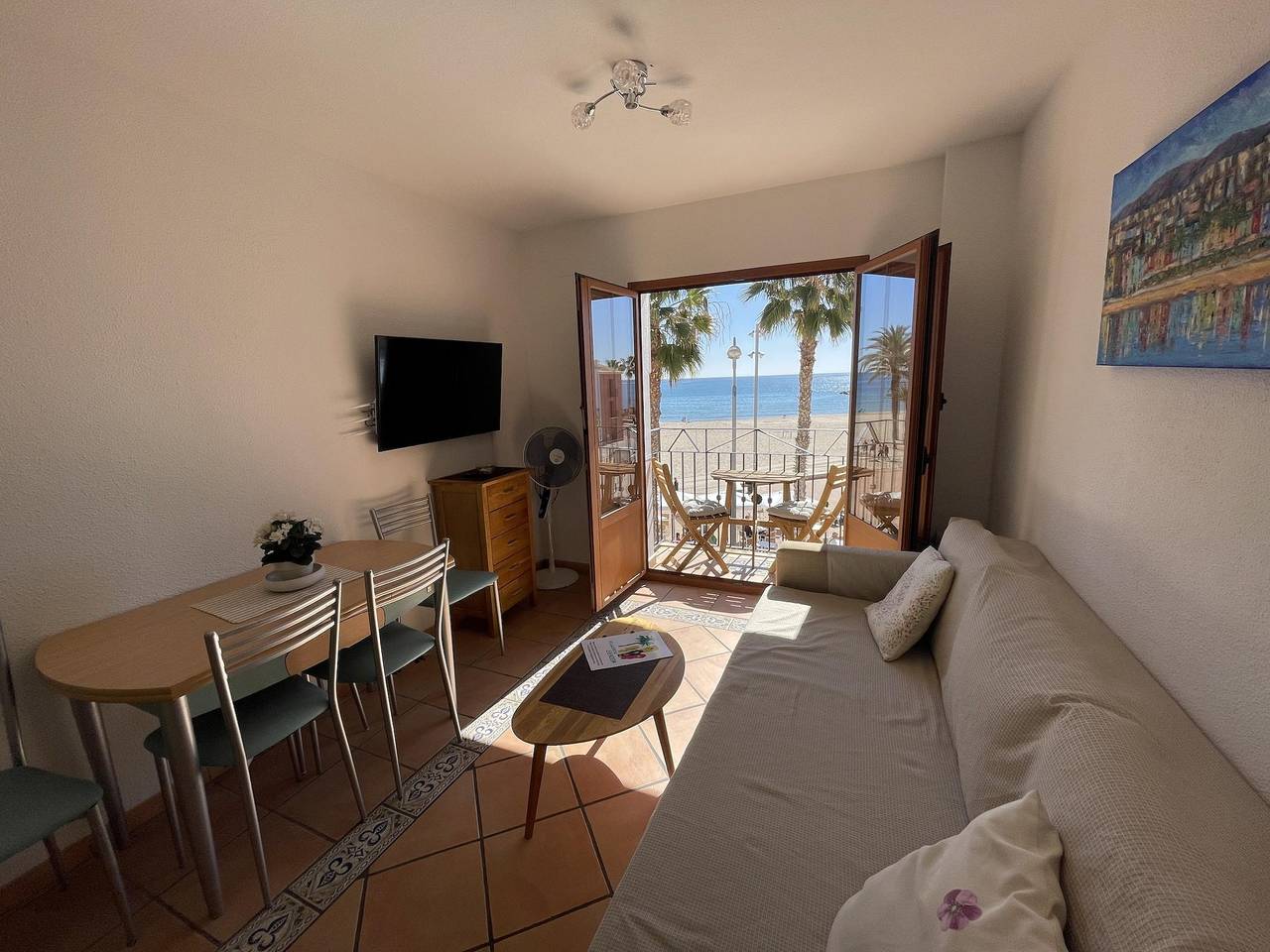 Entire apartment, Ar27-3, coqueto apartamento a primera línea del mar in La Vila Joiosa, Costa Blanca