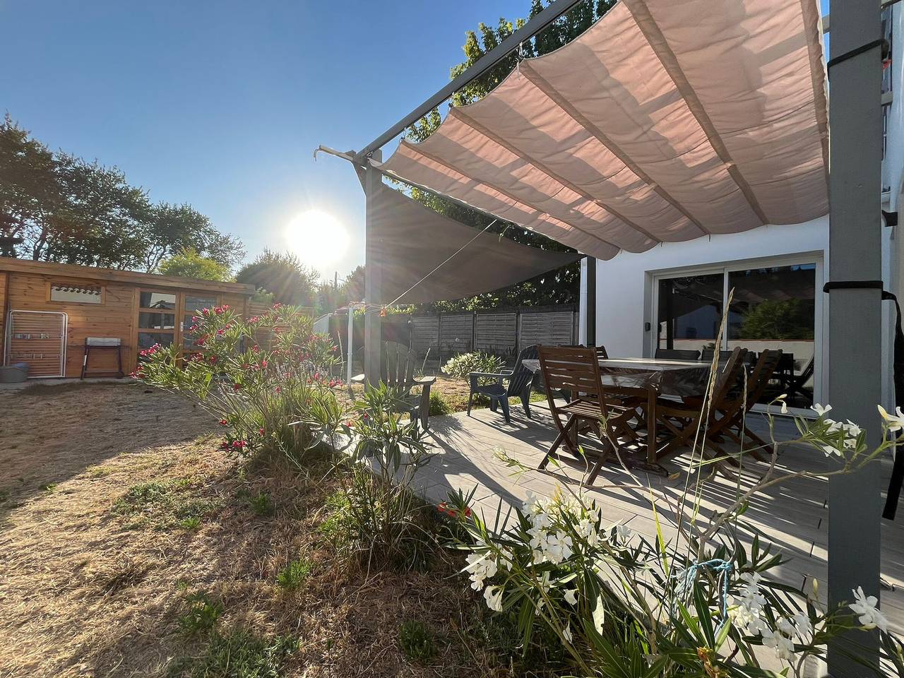 Bonita casa en Barbâtre, a 800m de la playa, para 7 personas con jardín cerrado, terraza y Wifi gratis in Barbâtre, Noirmoutier