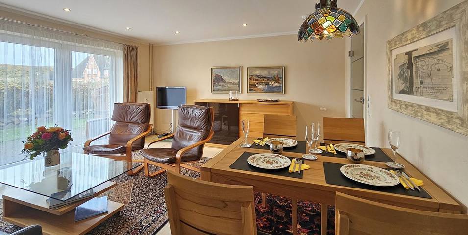 Ferienwohnung für 3 Personen, mit Terrasse in Westerland