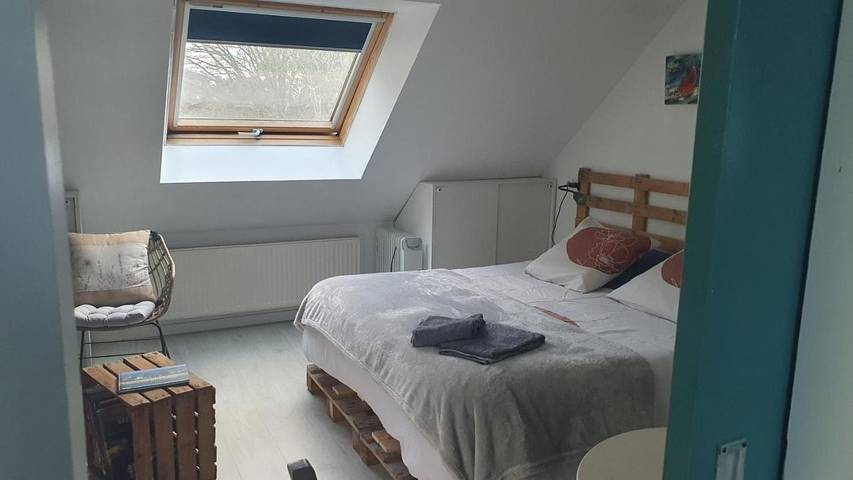Chambre d’hôte pour 2 personnes, avec vue et jardin dans Theix-Noyalo - 3