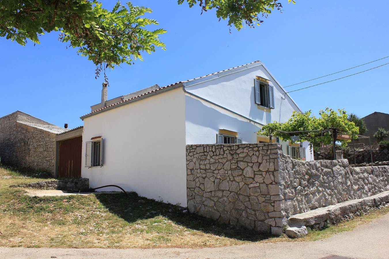 2-Zimmer-Haus mit Terrasse und Meerblick Ustrine, Cres in Cres