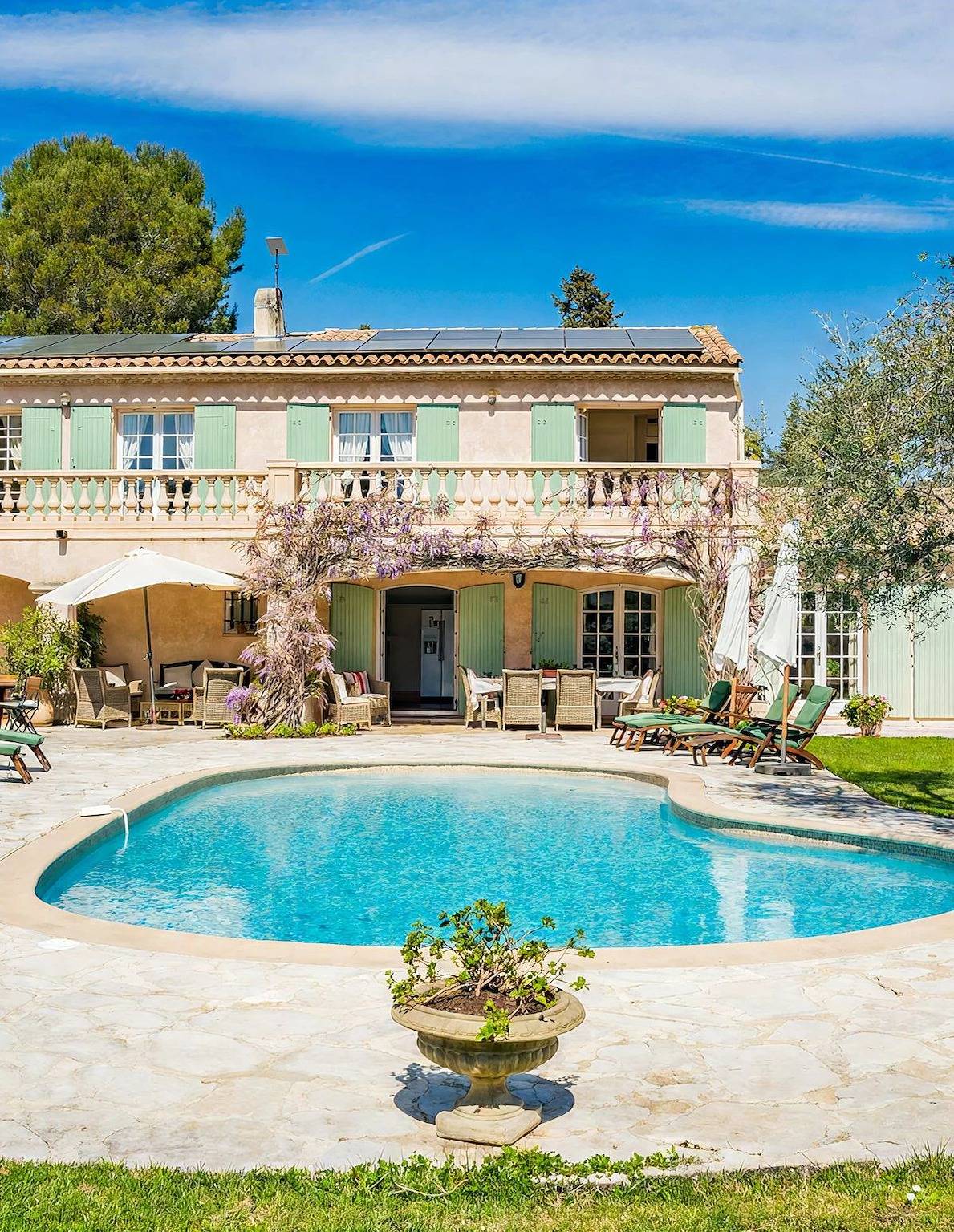 Villa Celestine in Valbonne, Mediterranean Coast (France)