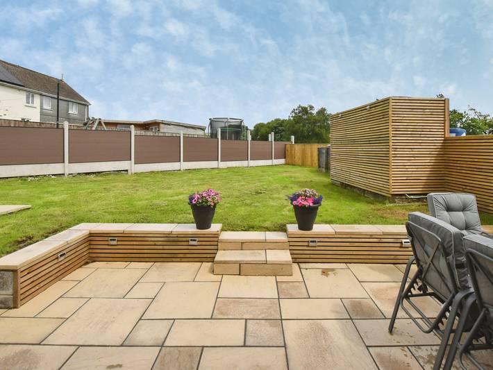 Log cabin for 6 people, with garden in Brecon Beacons